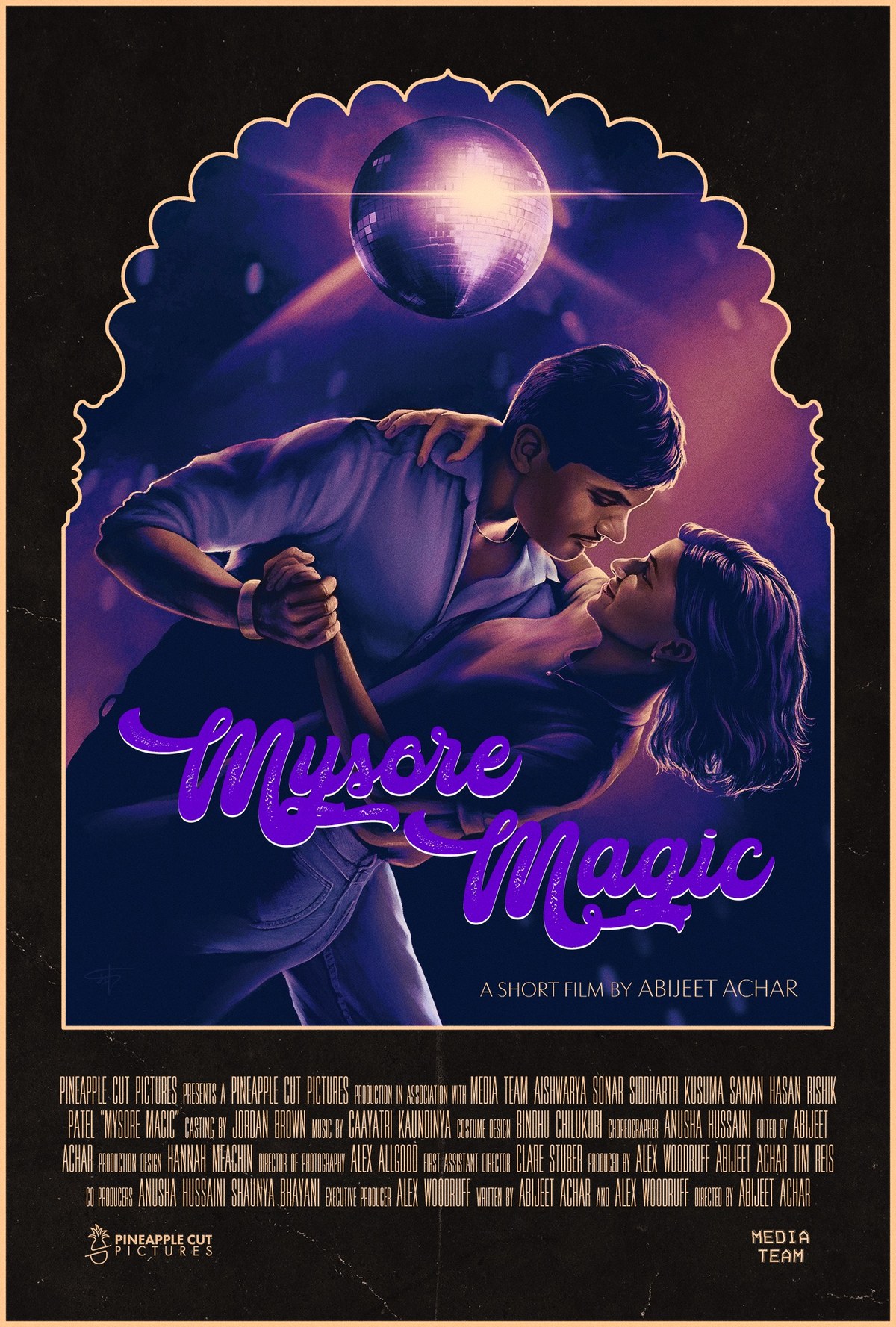 Mysore Magic official poster, illustrated artwork